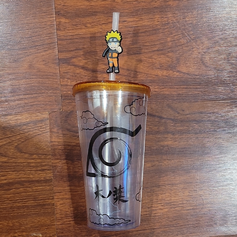 Naruto Tumbler with Straw
